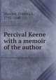 Percival Keene with a memoir of the author, Marryat, Frederick, 1792-1848 