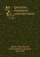 Questions monetaires contemporaines, 