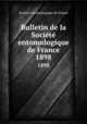 Bulletin de la Socit entomologique de France. 1898, 