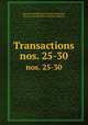 Transactions. nos. 25-30, Literary and Historical Society of Quebec, Literary and Historical Society of Quebec 