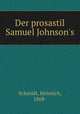 Der prosastil Samuel Johnson