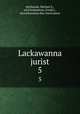 Lackawanna jurist. 5, McDonald, Michael E., ed,Fitzsimmons, Frank J., ed,Lackawanna Bar Association 