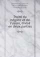 Traite du negoce et de l