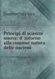 Principj di scienza nuova: d