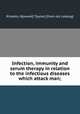 Infection, immunity and serum therapy in relation to the infectious diseases which attack man;, Ricketts, H[oward] T[aylor] [from old catalog] 