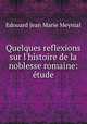 Quelques reflexions sur l