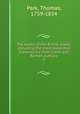 The works of the British poets; including the most esteemed translations from Greek and Roman authors. 2, Park, Thomas, 1759-1834 