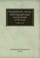 Polybiblion; revue bibliographique universelle. v.78 n.11, 