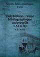 Polybiblion; revue bibliographique universelle. v.52 n.02, 