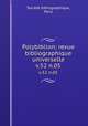 Polybiblion; revue bibliographique universelle. v.52 n.05, 