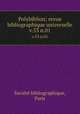 Polybiblion; revue bibliographique universelle. v.53 n.01, 