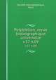 Polybiblion; revue bibliographique universelle. v.57 n.09, 