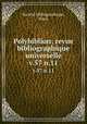 Polybiblion; revue bibliographique universelle. v.57 n.11, 