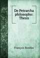 De Petrarcha philosopho: Thesis, Francois Bonifas 