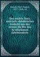 Des teufels Netz, satirisch-didaktisches Gedicht aus der ersten Ha?lfte des fu?nfzehnten Jahrhunderts, Barack, Karl August, 1827-1900, ed 