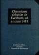 Chronicon abbati? de Evesham, ad annum 1418, Evesham Abbey , Dominic, Thomas de Marleberge 