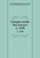 Compte rendu des travaux. 2, 1898, 