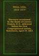 Discourse occasioned by the death of Convers Francis, D. D., delivered before the First Congregational society, Watertown, April 19, 1863, Weiss, John, 1818-1879 