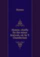 Hymns: chiefly for the minor festivals, ed. by T. Chamberlain, Hymns 