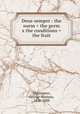 Deus-semper : the norm + the germ x the conditions = the fruit, Thompson, George Western, 1806-1888 