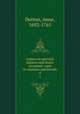 Letters on spiritual subjects and divers occasions : sent to relations and friends. 4, Dutton, Anne, 1692-1765 