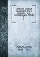 Letters on spiritual subjects and divers occasions : sent to relations and friends. 8, Dutton, Anne, 1692-1765 