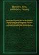 Hinrichs` Katalog der im deutschen Buchhandel erschienenen Bcher, Zeitschriften, Landkarten usw. (Titelverzeichnis und Sachregister). 7, Hinrichs, firm, publishers, Leipzig 