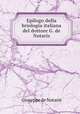 Epilogo della briologia italiana del dottore G. de Notaris, Giuseppe de Notaris 