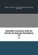 Comdie humaine with an introd. by George Saintsbury.. 13, Honore? de Balzac 