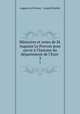 Memoires et notes de M. Auguste Le Prevost pour servir a l