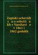 Записки очевидца о событиях в Варшаве в 1861 и 1862 годах, 