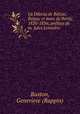 La Dilecta de Balzac; Balzac et mme de Berny, 1820-1836; preface de m. Jules Lemaitre, Ruxton, Genevieve (Rappin) 