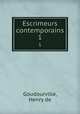 Escrimeurs contemporains. 1, Goudourville, Henry de 