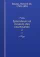 Splendeurs et miseres des courtisanes. 2, Honore? de Balzac 