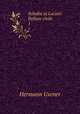 Scholia in Lucani Bellum civile. 1, Hermann Usener 