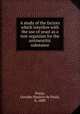 A study of the factors which interfere with the use of yeast as a test organism for the antineuritic substance, Geraldo Horacio de Paula Souza 