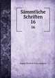 Smmtliche Schriften. 16, August Friedrich Ernst Langbein 