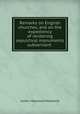 Remarks on English churches, and on the expediency of rendering sepulchral monuments subservient ., James Heywood Markland 