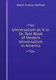 Universalism as it is: Or, Text Book of Modern Universalism in America, Edwin Francis Hatfield 