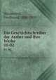 Die Geschichtschreiber der Araber und ihre Werke. 01-02, Ferdinand Wustenfeld 