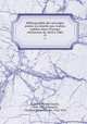 Bibliographie des ouvrages arabes ou relatifs aux Arabes, publies dans l