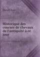 Historique des courses de chevaux de l