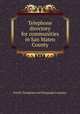 Telephone directory for communities in San Mateo County, Pacific Telephone and Telegraph 
