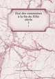 Etat des communes a la fin du XIXe siecle, 