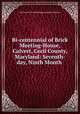 Bi-centennial of Brick Meeting-House, Calvert, Cecil County, Maryland: Seventh-day, Ninth Month ., Society of Friends Nottingham Monthly Meeting 