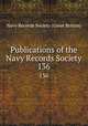 Publications of the Navy Records Society. 136, Navy Records Society (Great Britain) 