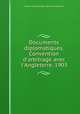 Documents diplomatiques. Convention d