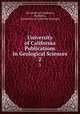 University of California Publications in Geological Sciences. 2, University of California, Berkeley , University of California (System) 