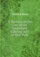 A Treatise on the Law of the Employers