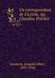 Un correspondant de Ciceron, Ap. Claudius Pulcher, Leopold Albert Constans 